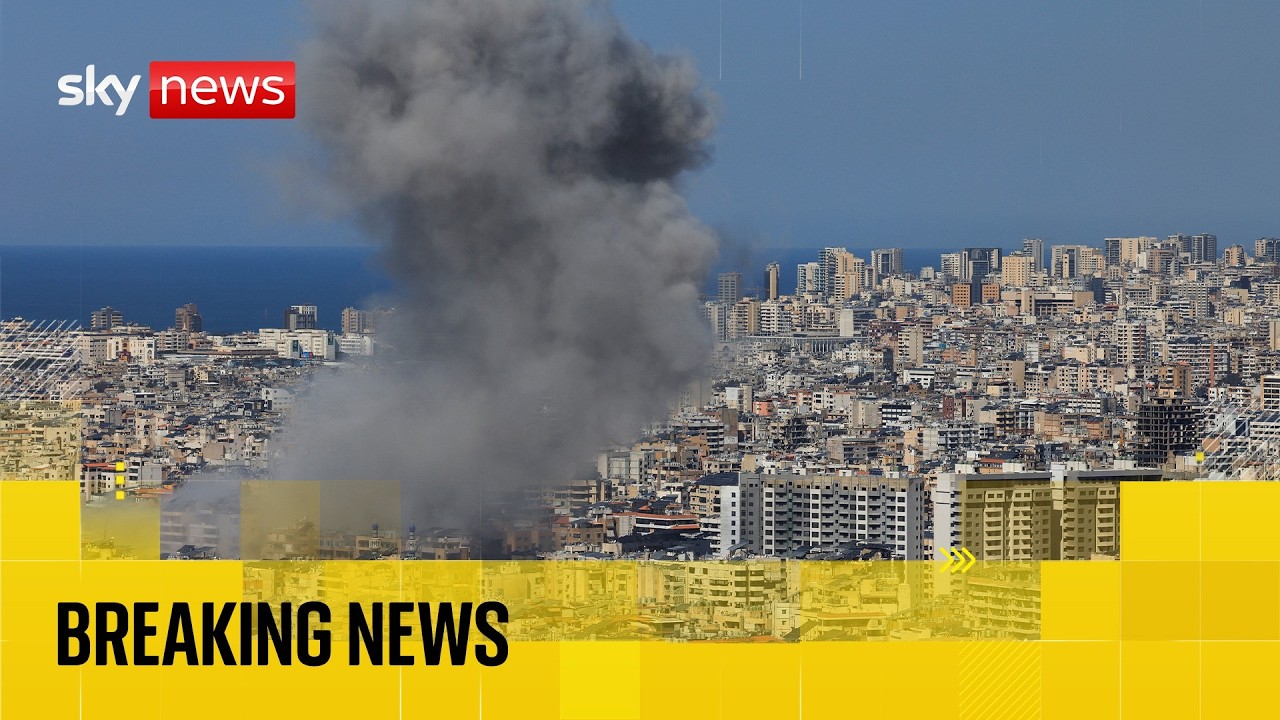 Iran war | Explosion seen in Beirut as Israeli strikes continue