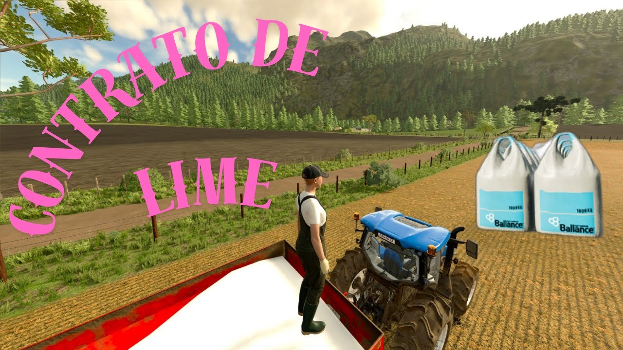 farming simulator 22 /Arroz Agro Sul/Contrato de lime