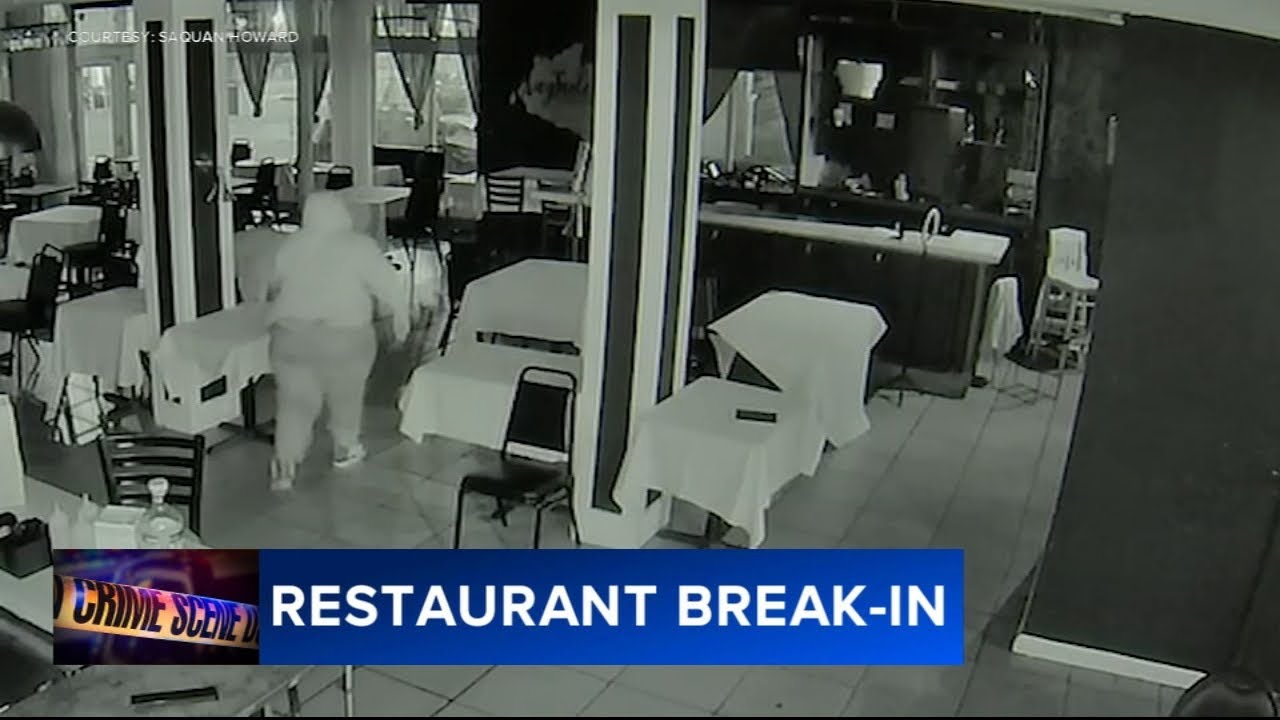 Burglar caught on video breaking into Cray Taste Old City restaurant
