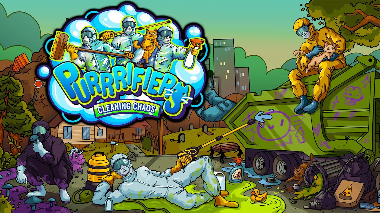 The Most Chaotic Cat Cleaning Game! 🧹🐱 PURRRIFIERS: CLEANING CHAOS Gameplay