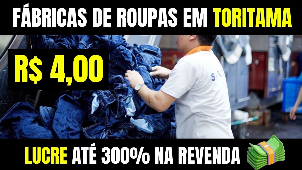 ❌CHEGA COMPRAR JEANS CARO! DESCUBRA FÁBRICAS DE ROUPAS EM TORITAMA