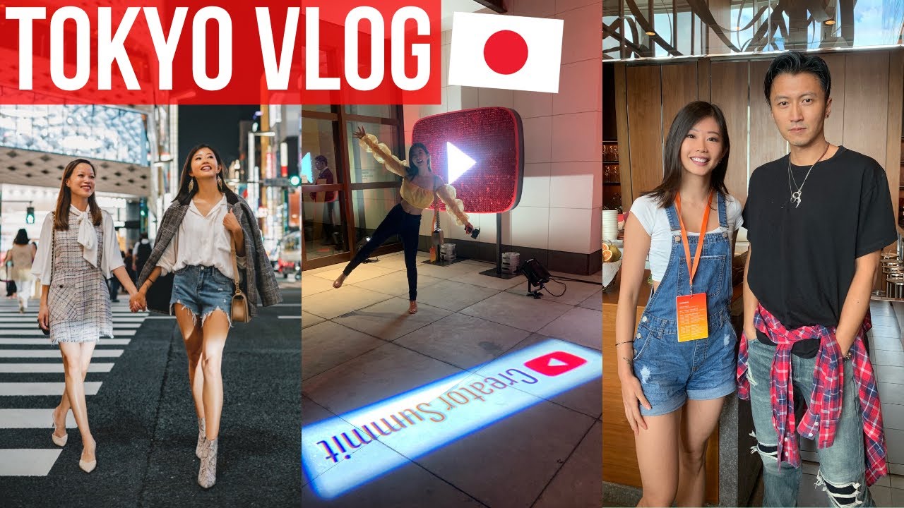 [TOKYO VLOG] YOUTUBE CREATOR SUMMIT WITH THE TOP 100 YOUTUBERS IN ASIA ~ Emi