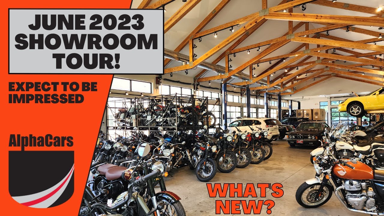 What's New at AlphaCars & Motorcycles? June 2023 Showroom Tour