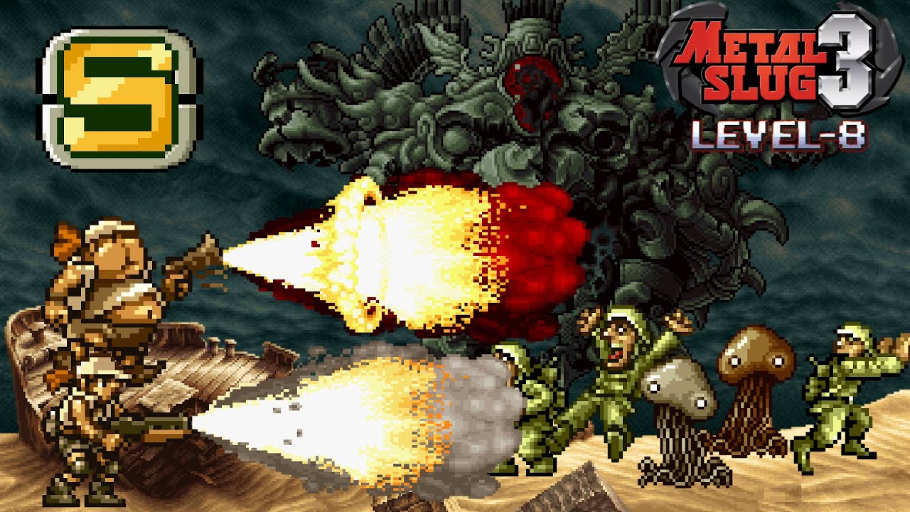 Speedrunning Metal Slug 3 with Super Shotgun - No Death Super Hard