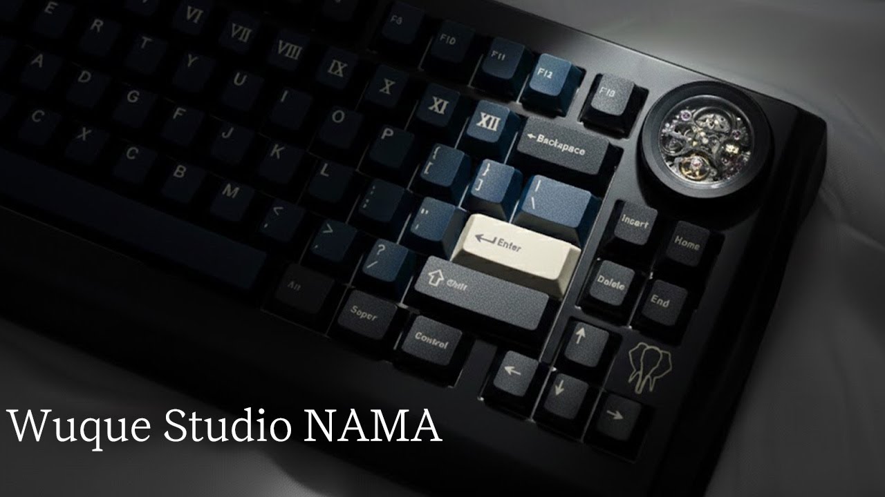 130만원짜리 커스텀 키보드 Wuque Studio NAMA