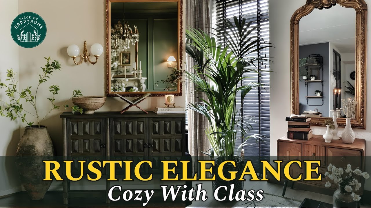 Rustic Meets Elegance: The Simple Way to Blend Comfort and Sophistication &mdash; Home Inspirations