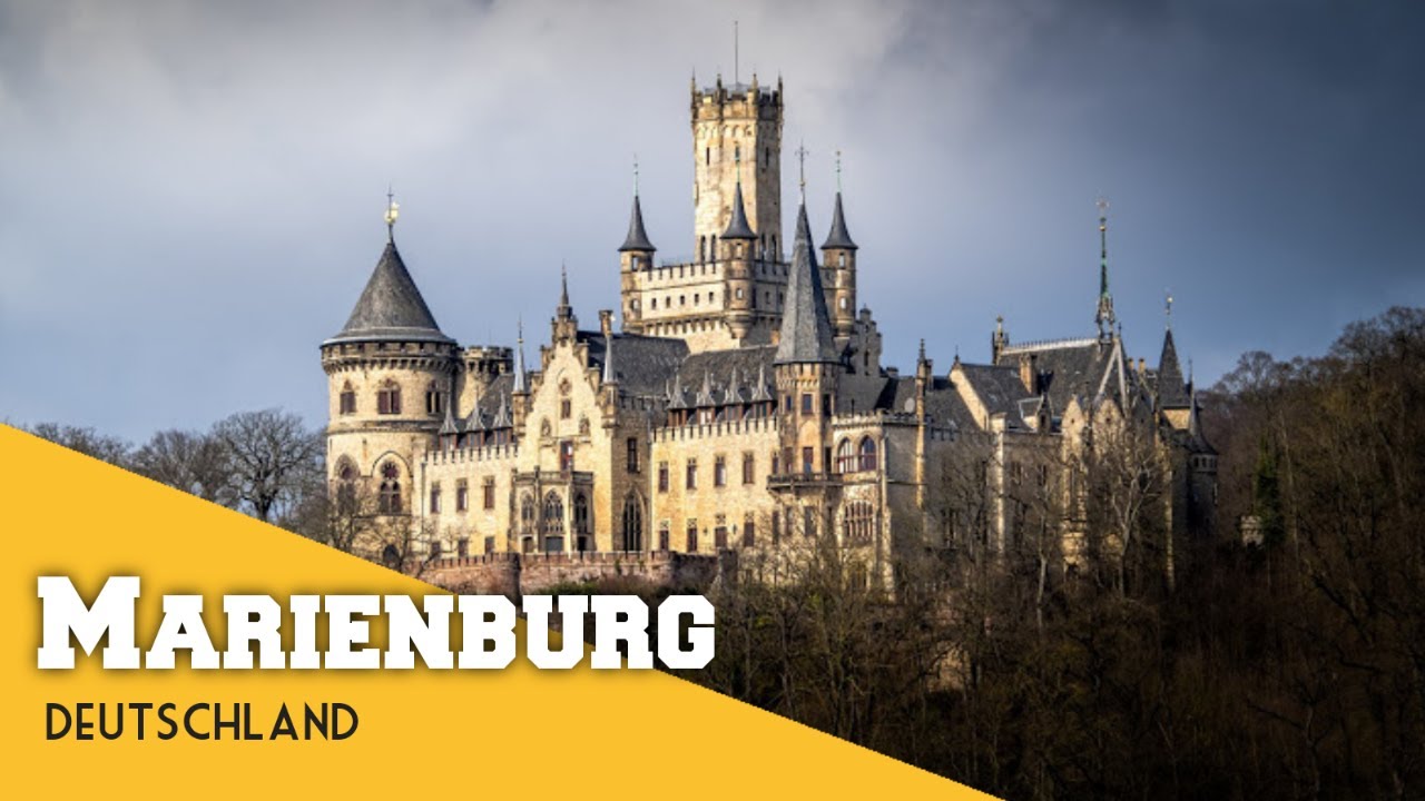 Мариенбург (Marienburg) в Германии. Замок спящей красавицы.