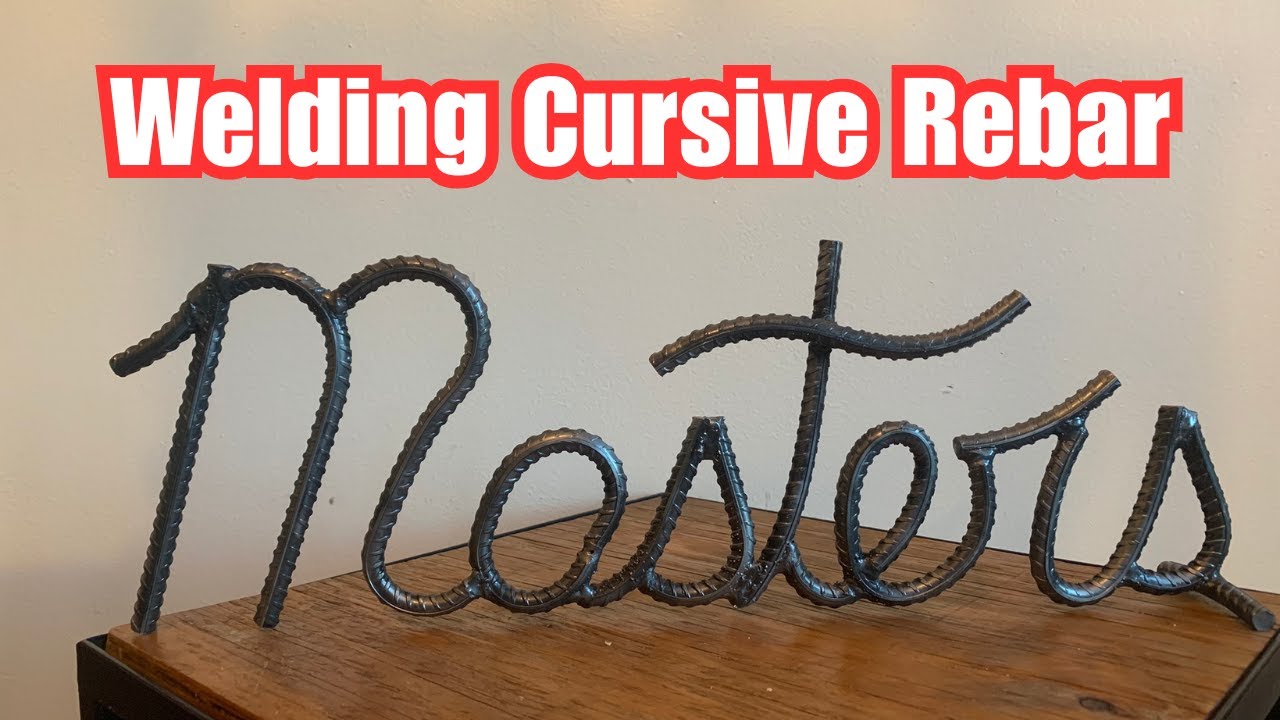 Custom Rebar Name Sign: 
