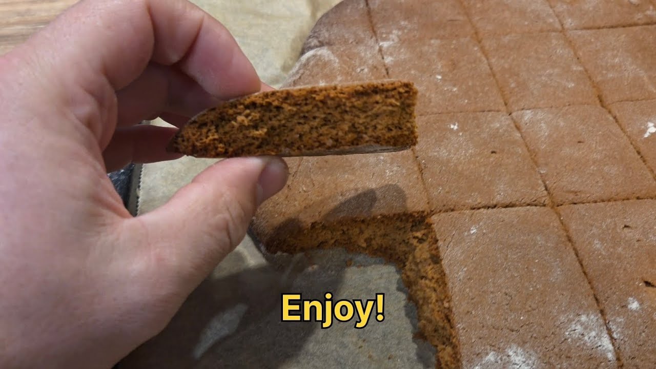 How to make cookies at home. Simple honey cookie recipe with 4 ingredients.