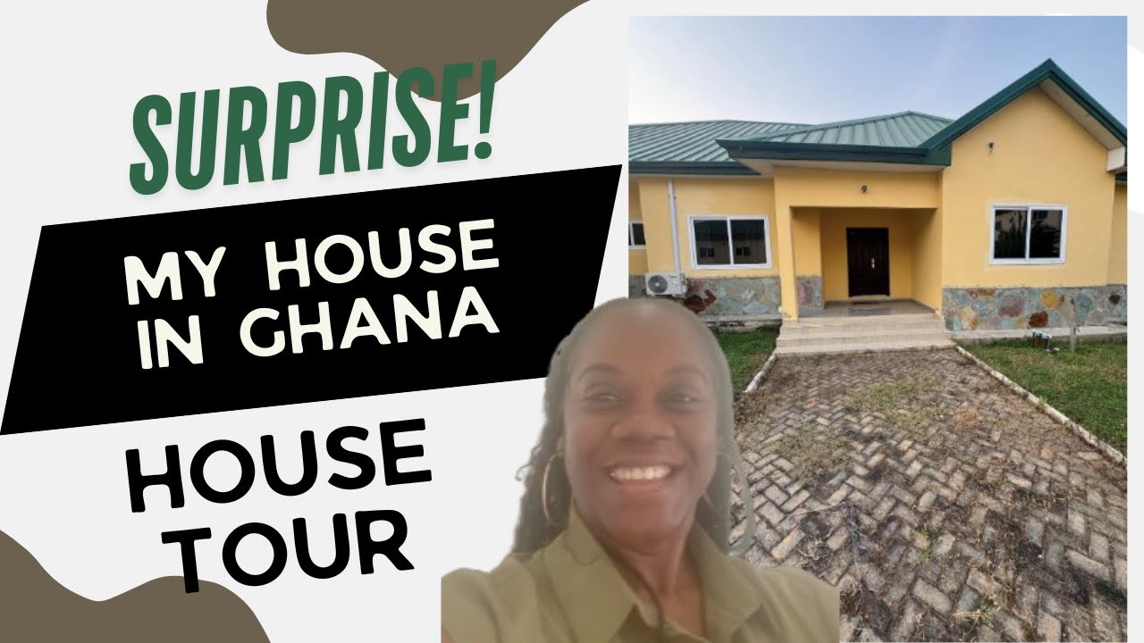 MY HOUSE IN GHANA! HOUSE TOUR