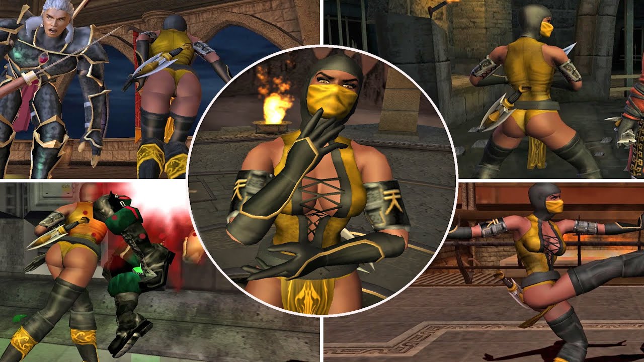 [TAS] Mortal Kombat Armageddon - Jacqui Briggs (Scorpion cosplay) MKX