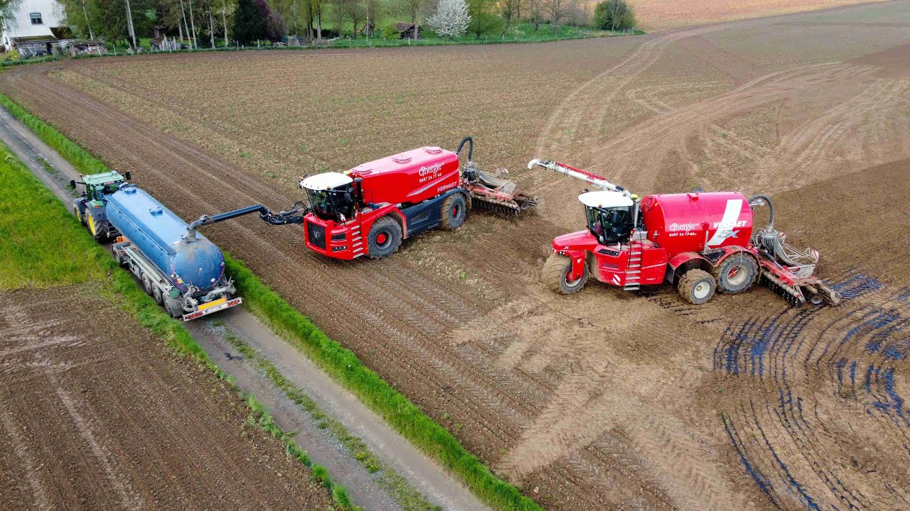 Granilu a la préparation de la plantation des pommes de terre avec 1Vervaet quad et 1 vervaet 5x5