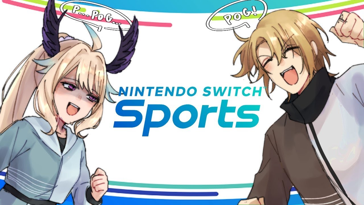 【SWITCH SPORTS】LOVELY WORKOUT TIME WITH ENNAUR 【NIJISANJI EN | Luca Kaneshiro】