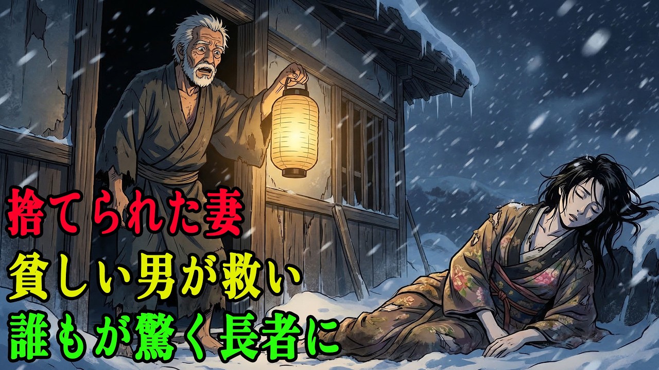子ができぬと追い出された妻。貧しい炭焼き男の家に身を寄せた結果、莫大な富を築いた | 野談 | 伝説 | 昔話 | 説話 | 民話