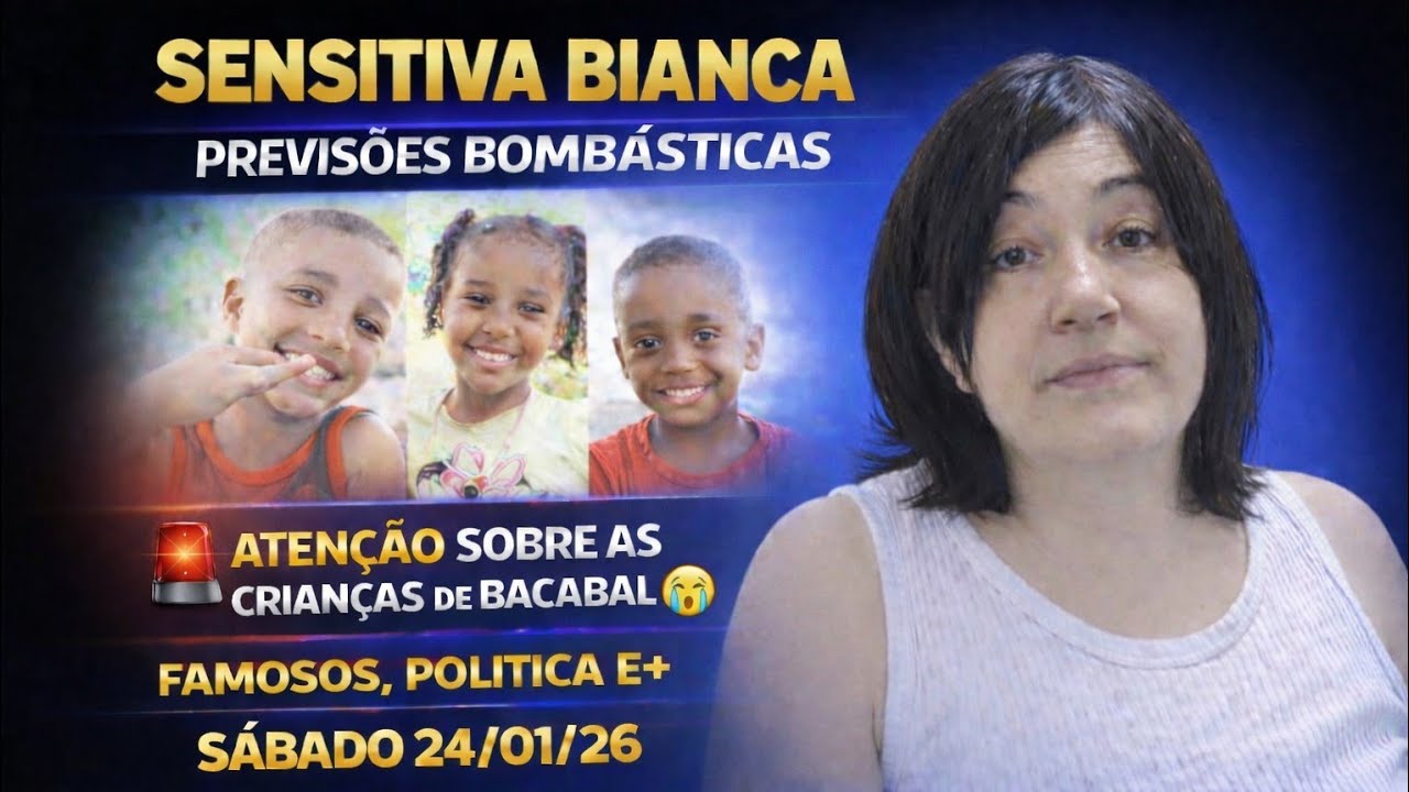 SENSITIVA BIANCA COM PREVISÕES BOMBÁSTICAS DAS CRIANÇAS DE BACABAL #sensitivabianca #bacabal 