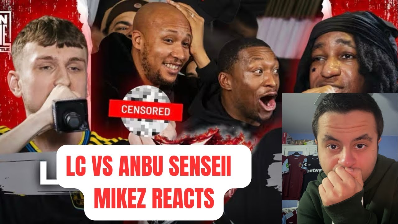 UNREAL PERFORMANCES | MIKEZ REACTS TO LC VS ANBU SENSEII | PENGAME RAP BATTLE