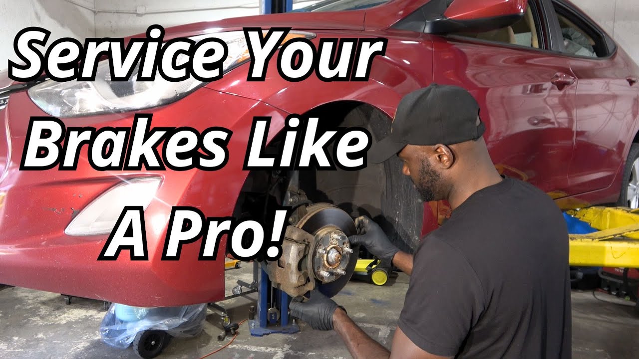 Hyundai Elantra : Front Brakes Service - Brake Rotors and Pads Replacement
