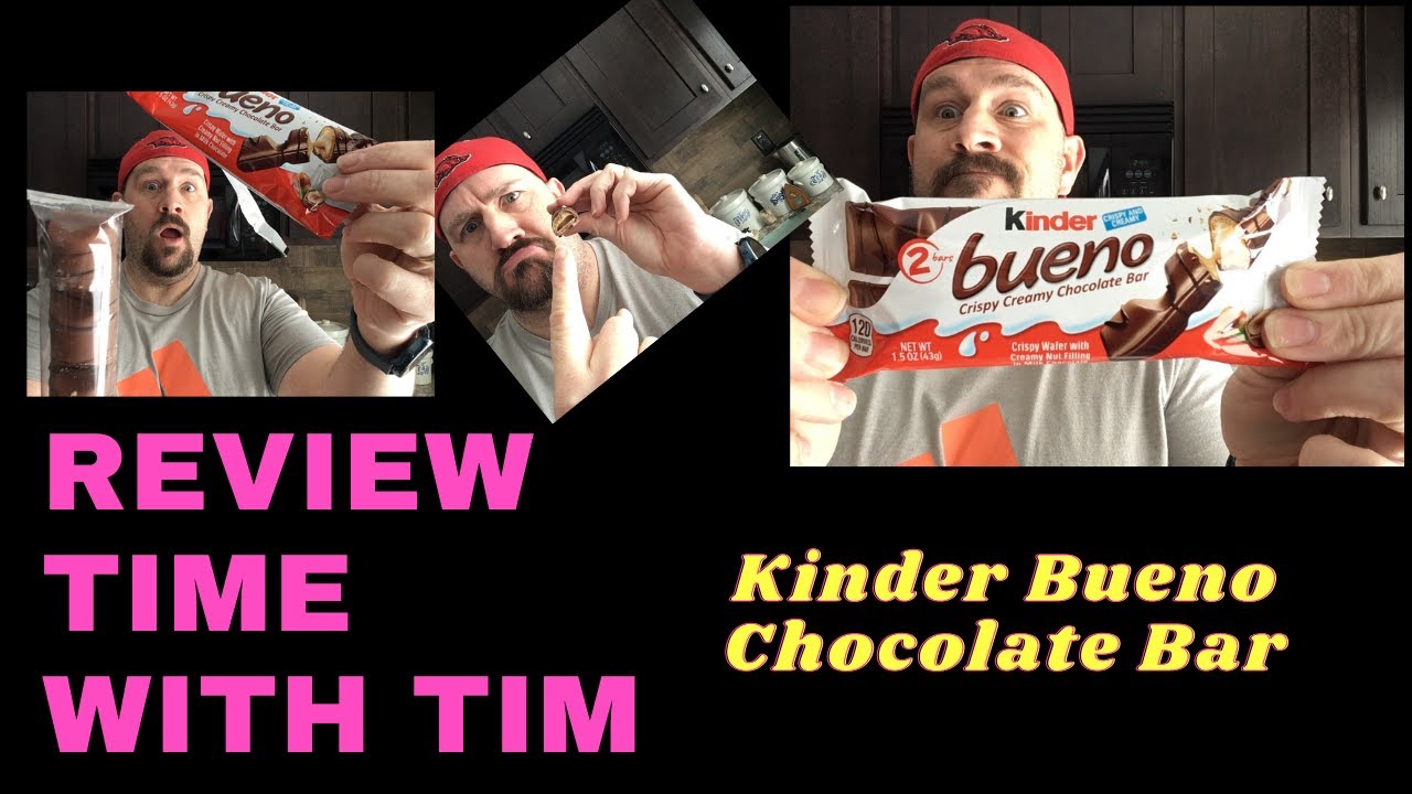 Kinder Bueno Chocolate Bar Review