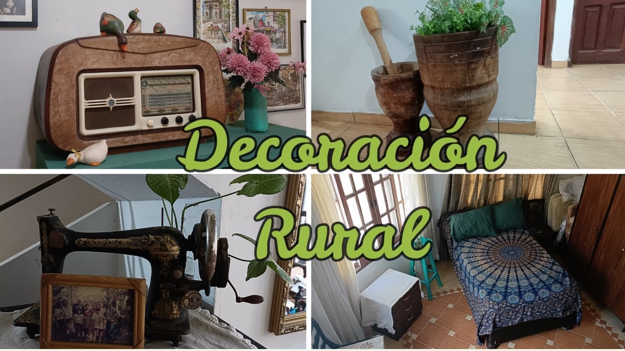 ¿Cómo decorar tu casa de campo? 🏕🏝🌞Ideas bonitas y baratas para crear espacios relajantes🧘‍♀️