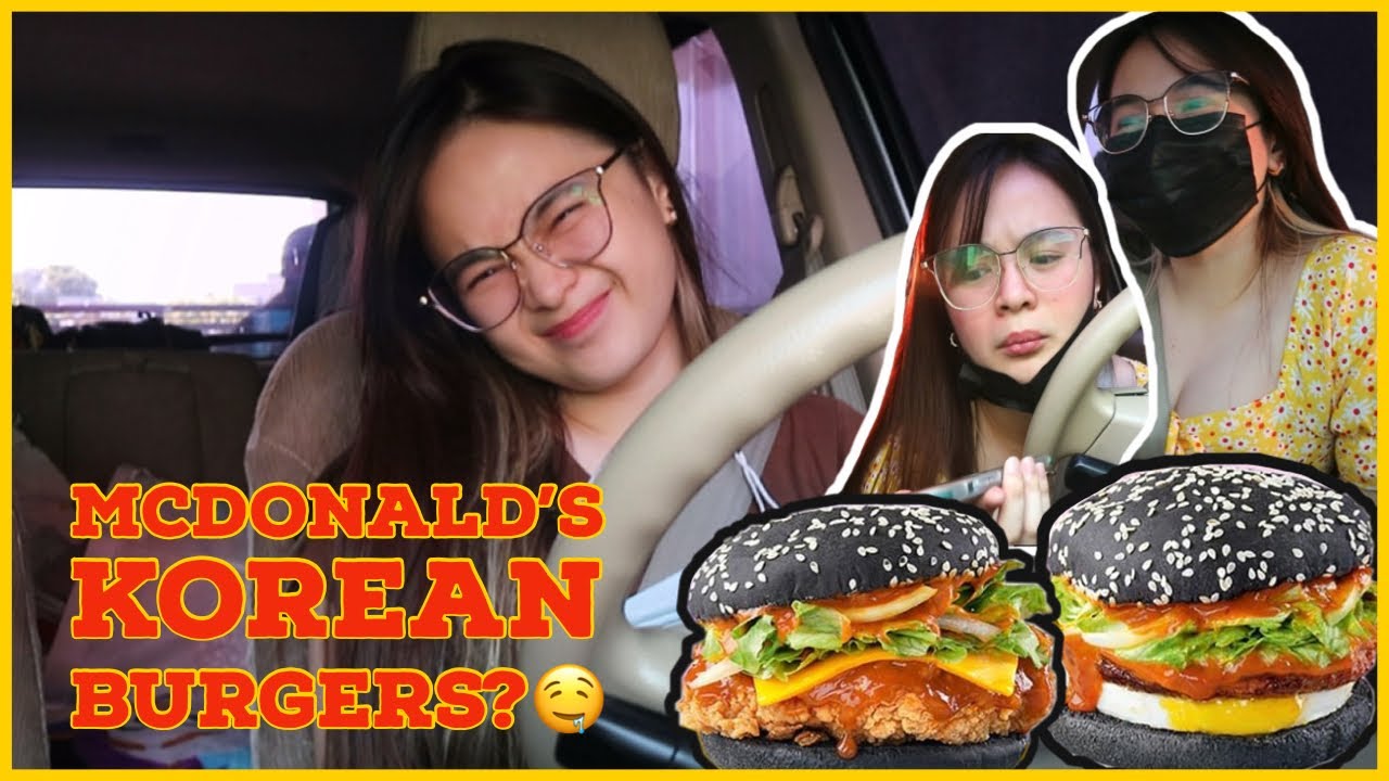 MCDONALD’S KOREAN BURGERS? | Krystal Reyes