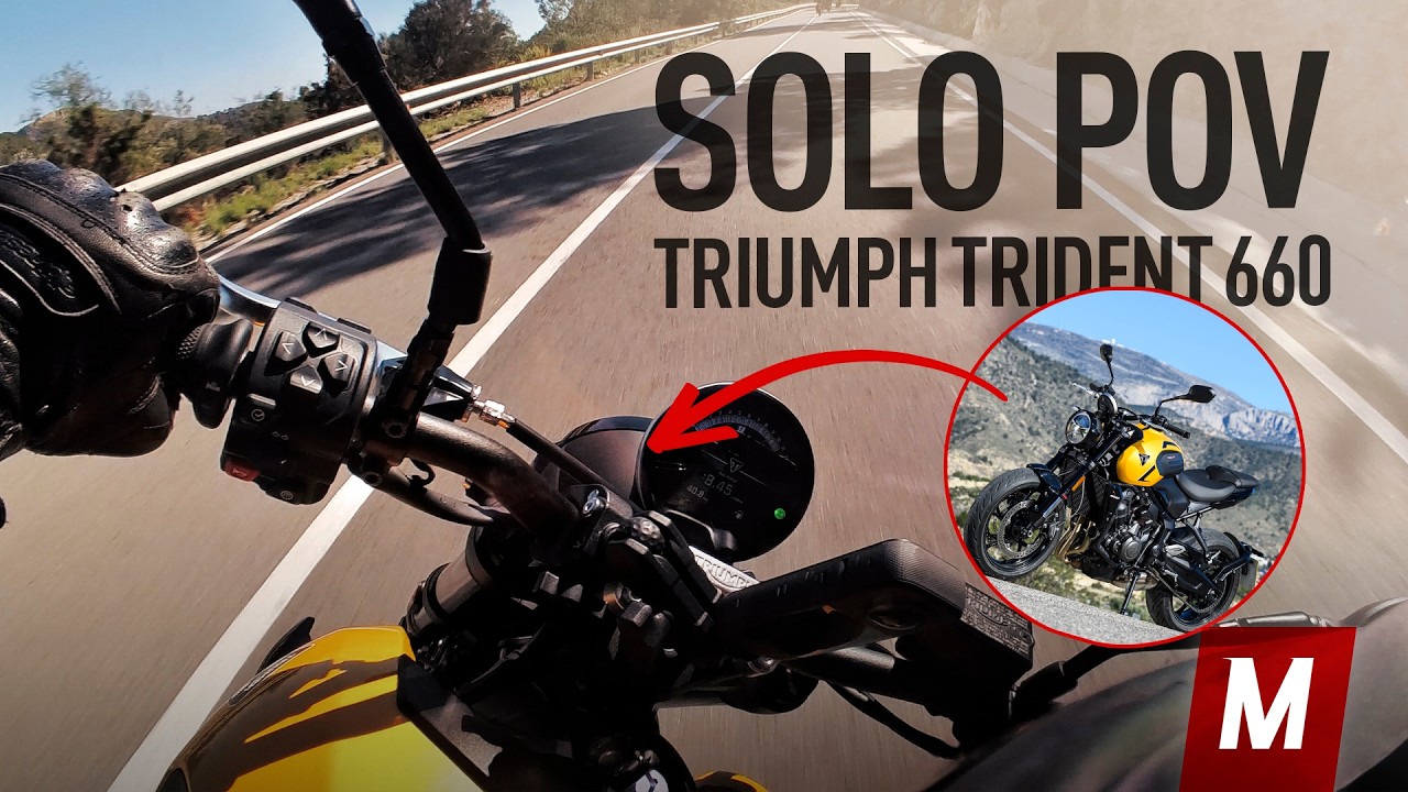 Triumph TRIDENT 660 2026 POV Pure Sound 4K | OnBoard Insta360