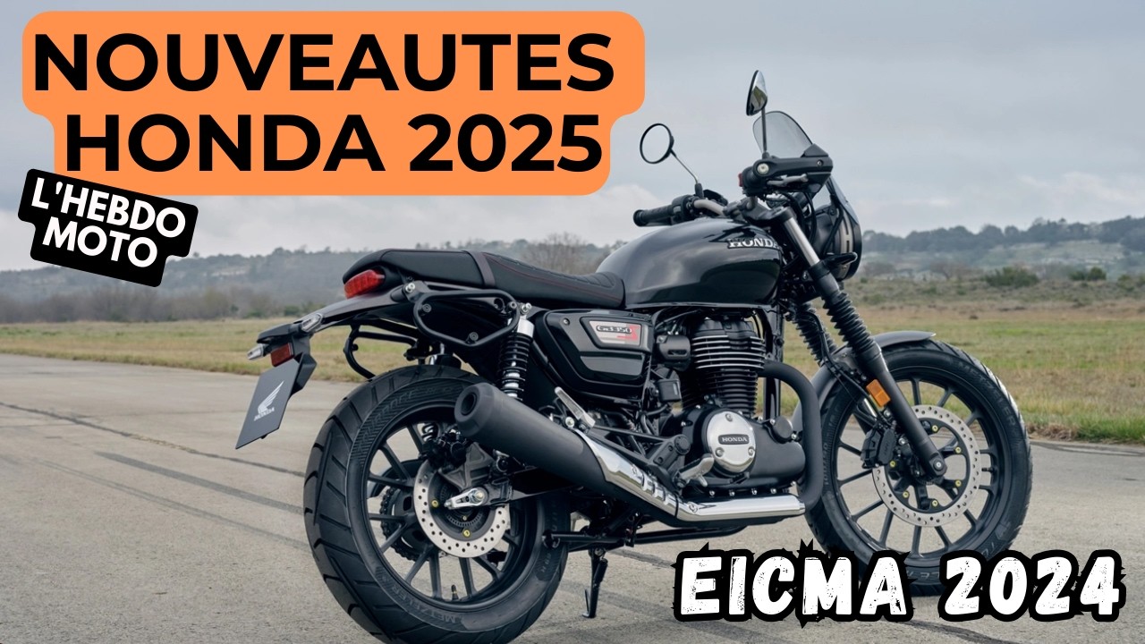 EICMA 24 : GB350 S et V3 : Toutes les nouveautés HONDA 2025