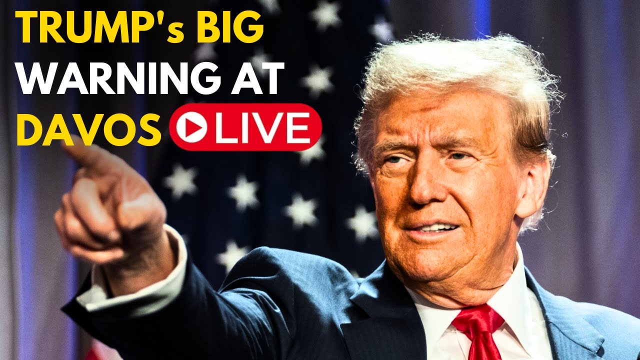 Trump Live: Donald Trump Davos Speech Live, WEF Live; Davos LIVE | Davos 2026 Live