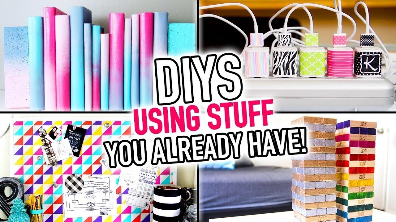 6 DIYS Using Stuff You Already Have Around Your House! ~ DIY Compilation Video - HGTV Handmade