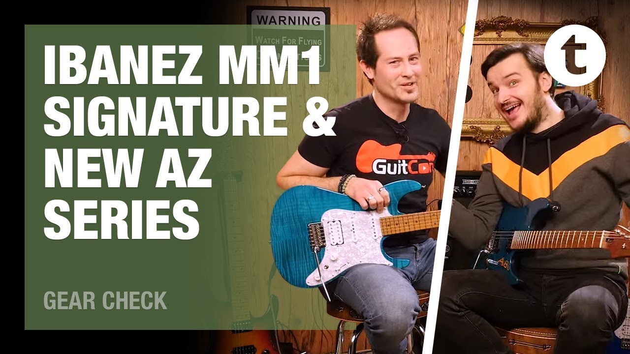 NEW Ibanez AZ Line & Martin Miller Signature Ibanez MM1 | Geartalk | Thomann