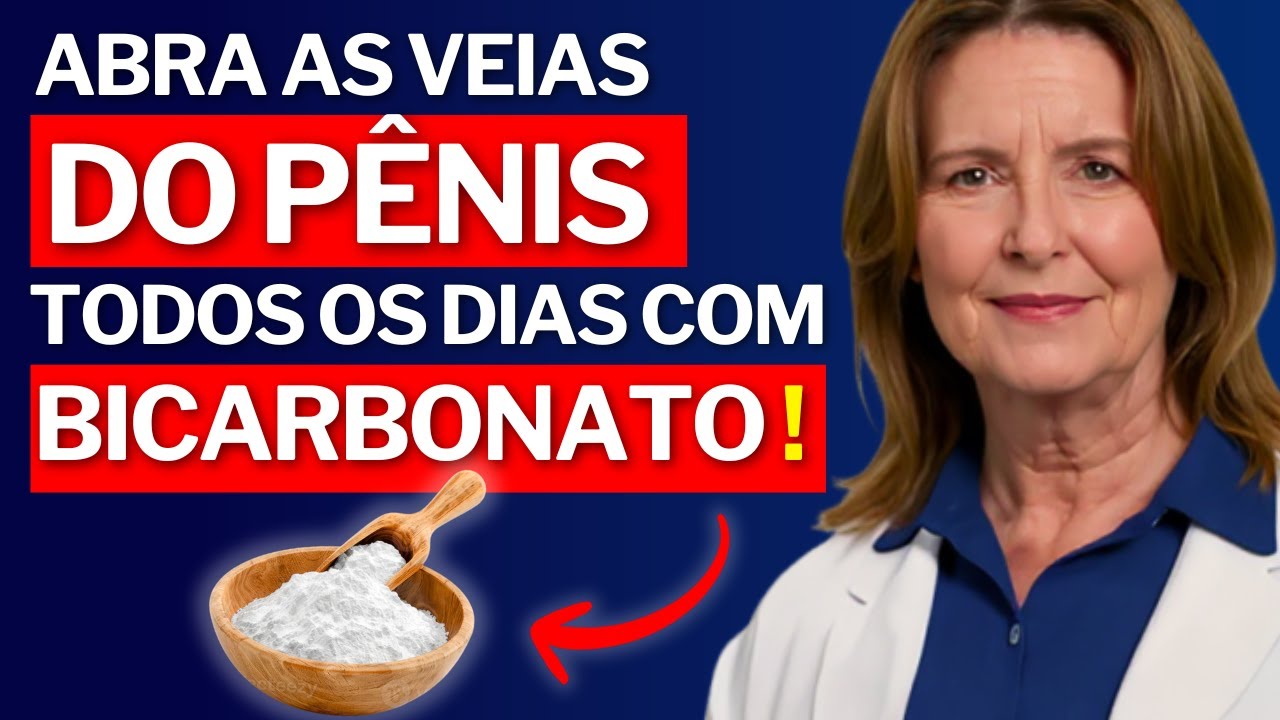 Ere&ccedil;&atilde;o Di&aacute;ria Ap&oacute;s os 50: Use Bicarbonato Assim e Aumente Sua Pot&ecirc;ncia| Dra. M&aacute;rcia Rodrigues
