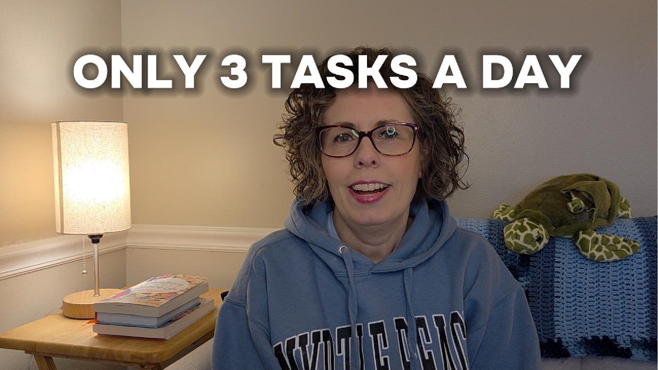 👉 I Only Do 3 Tasks a Day (My 12-Week Planning System)