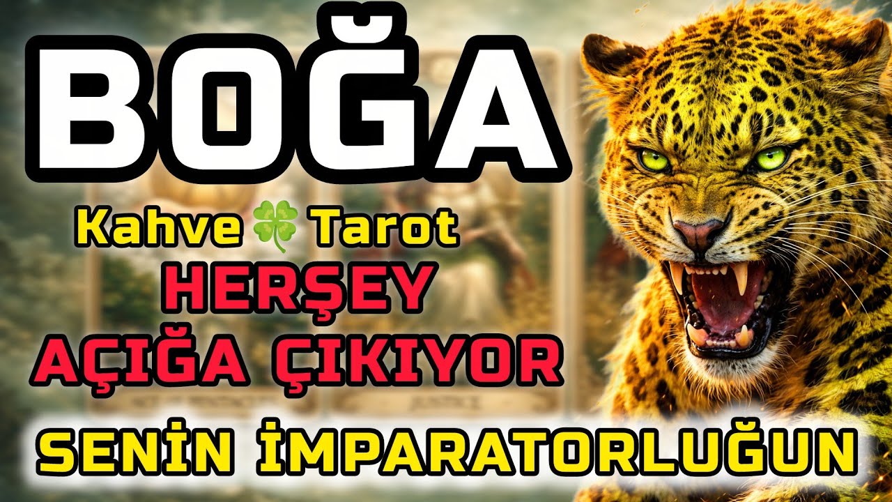 BOĞA BURCU ~ GİZLİ SAKLI KALMAYACAK! ENGELLER ORTADAN KALKIYOR 👑
