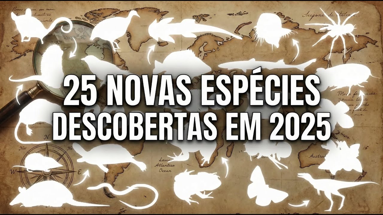 25 Novas Espécies Descobertas em 2025