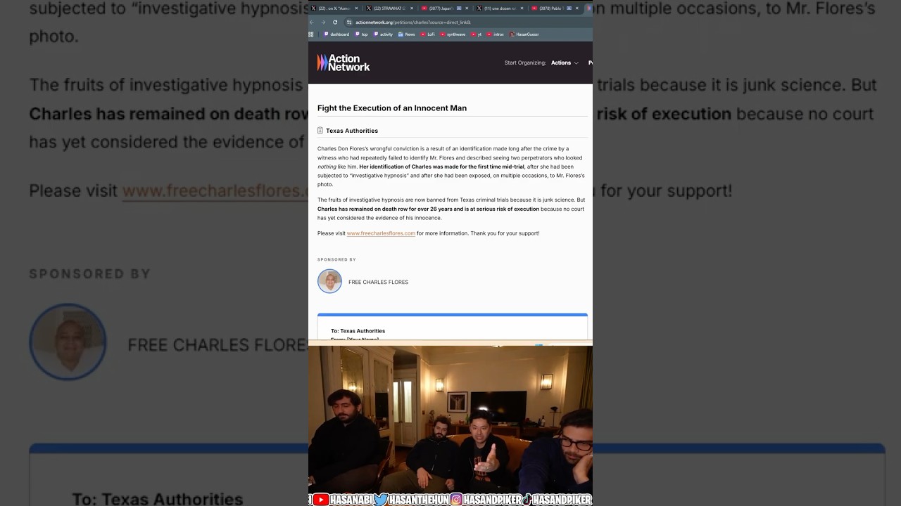 Sign Pablo Torre's petition for Charles Flores