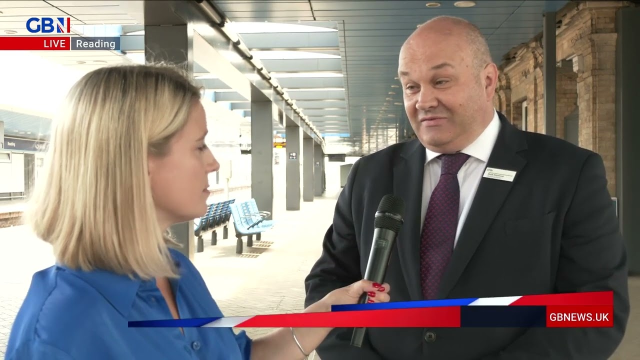 Great Western Railway boss Mark Hopwood speaks to GB News as rail workers stage a national walkout