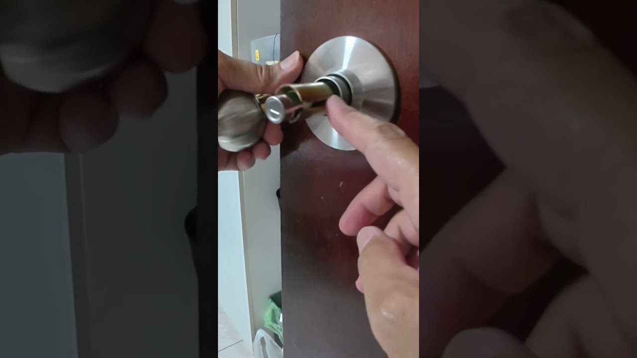 Yale Door Knob Lockset Installation | Replacement