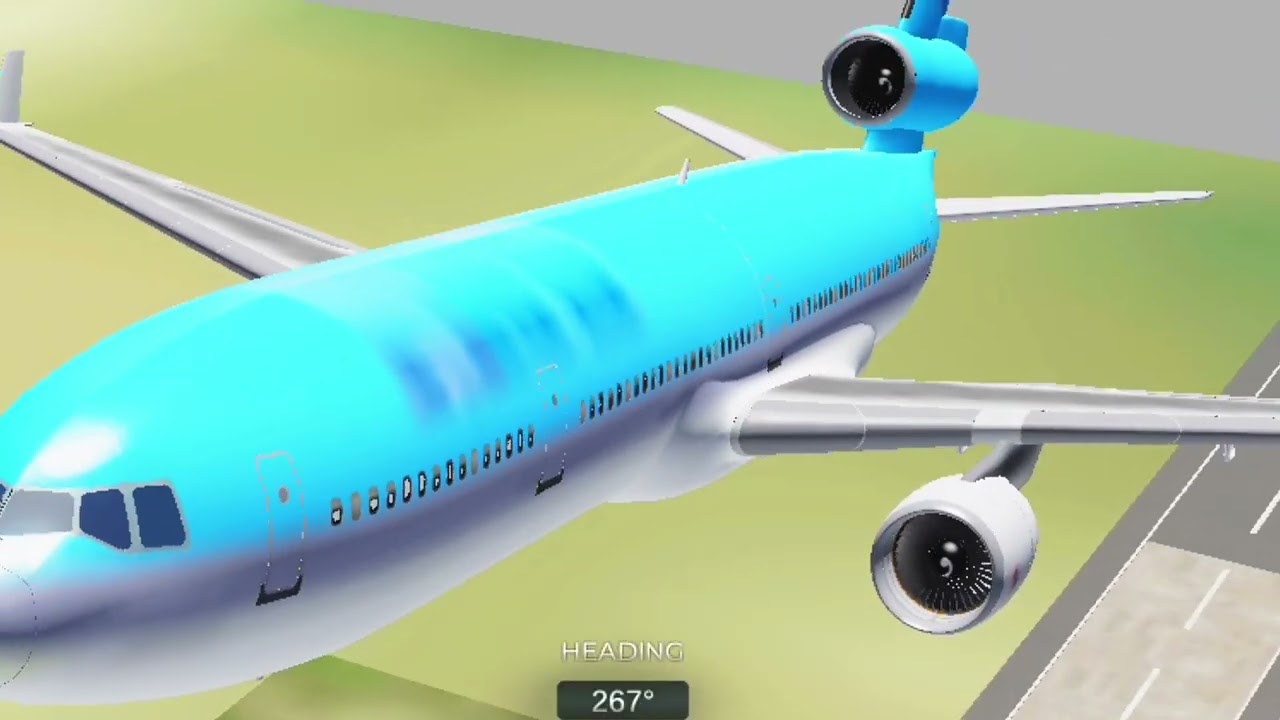 Korean flight 803 animation crash🔥 [new animation] by (abe chuy)