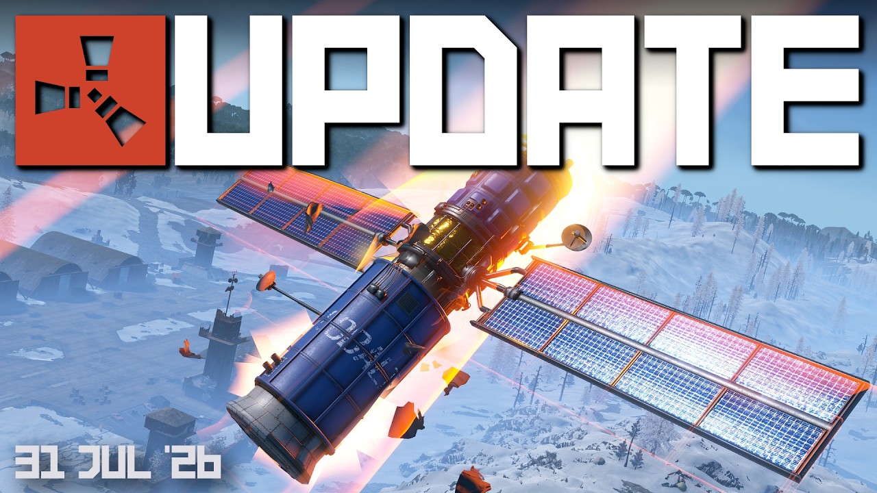 ЛЭП, водопровод, падение спутника | Обновление Rust от 31 июля 2026 г.