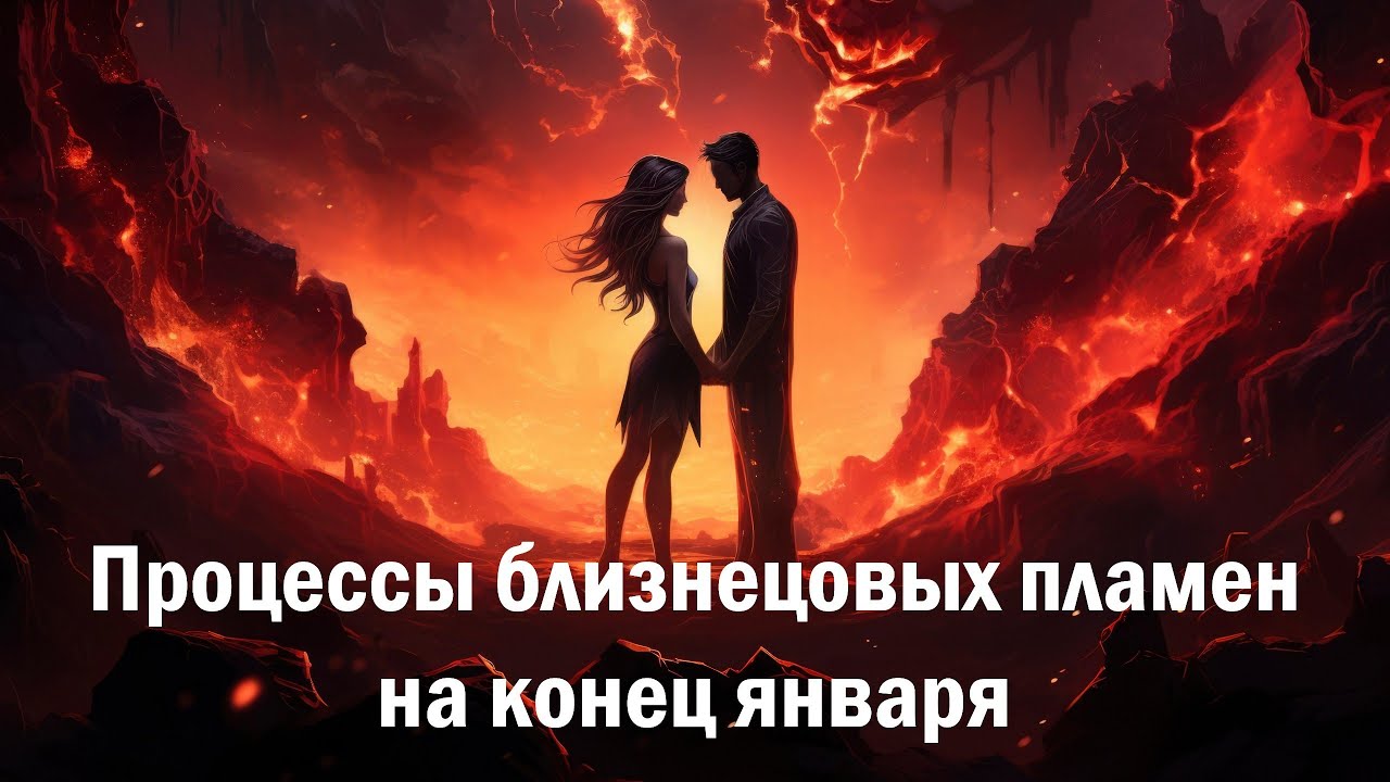 ПРОЦЕССЫ БЛИЗНЕЦОВЫХ ПЛАМЕН НА КОНЕЦ ЯНВАРЯ 🌅