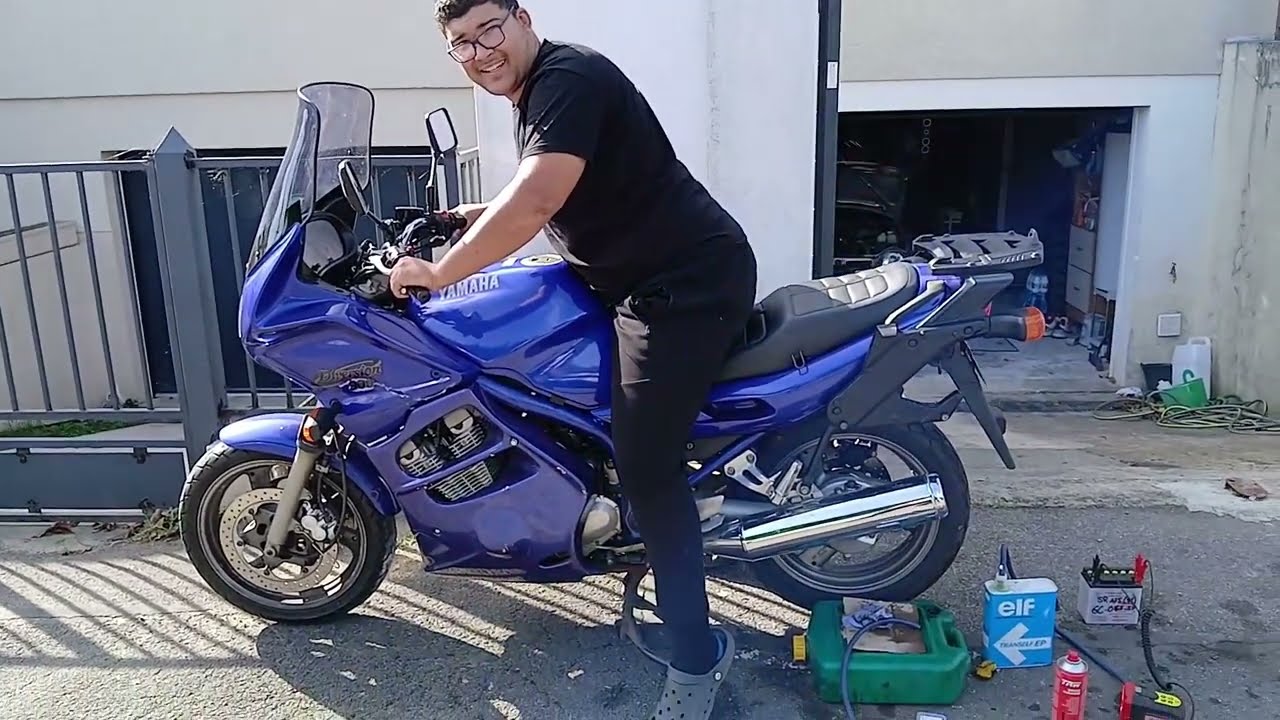 Yamaha XJ900S Diversion - Vidange du cardan