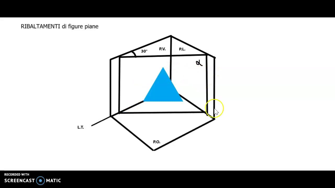 Proiezioni ortogonali con ribaltamenti (figure piane)