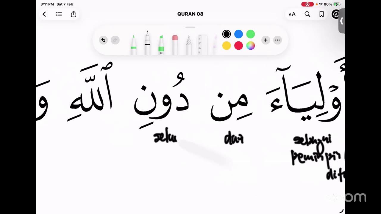 SURAH AL-A’RAF MUKASURAT 153