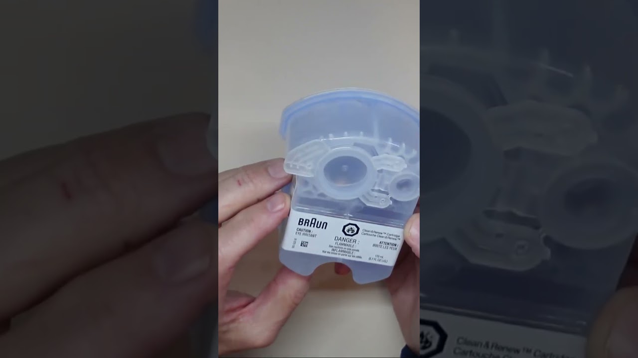 How To Refill Braun Clean And Renew Cartridges