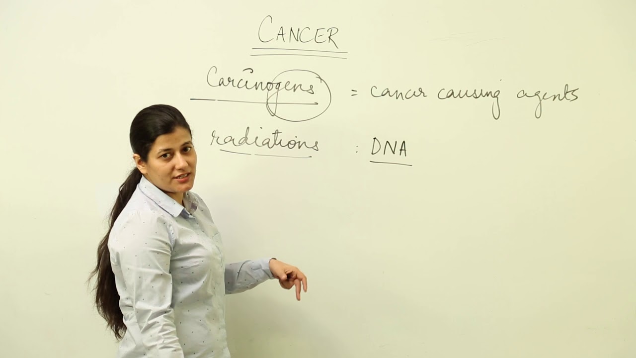 What causes cancer l Free Biology ICSE CLASS 12  Lectures l Human Diseases l L 237