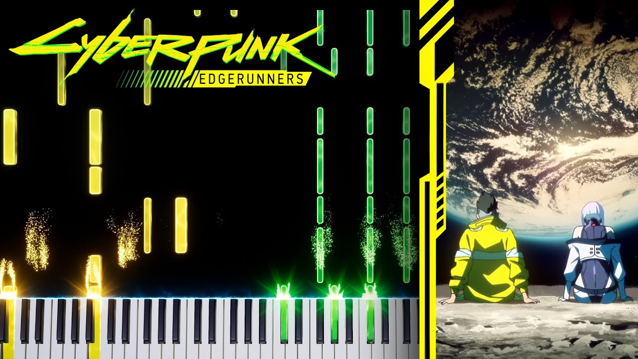 I Really Want to Stay At Your House - Cyberpunk: Edgerunners (Piano Tutorial)
