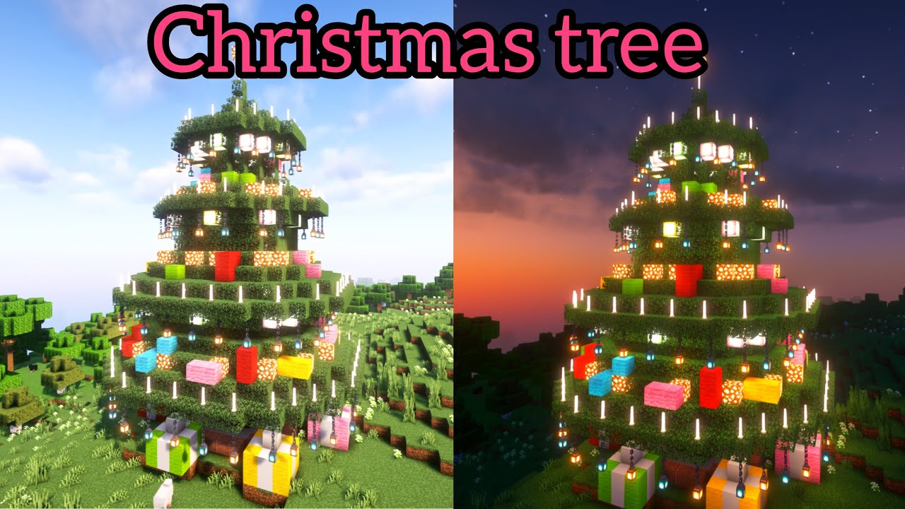 Minecraft: How to make a Christmas tree