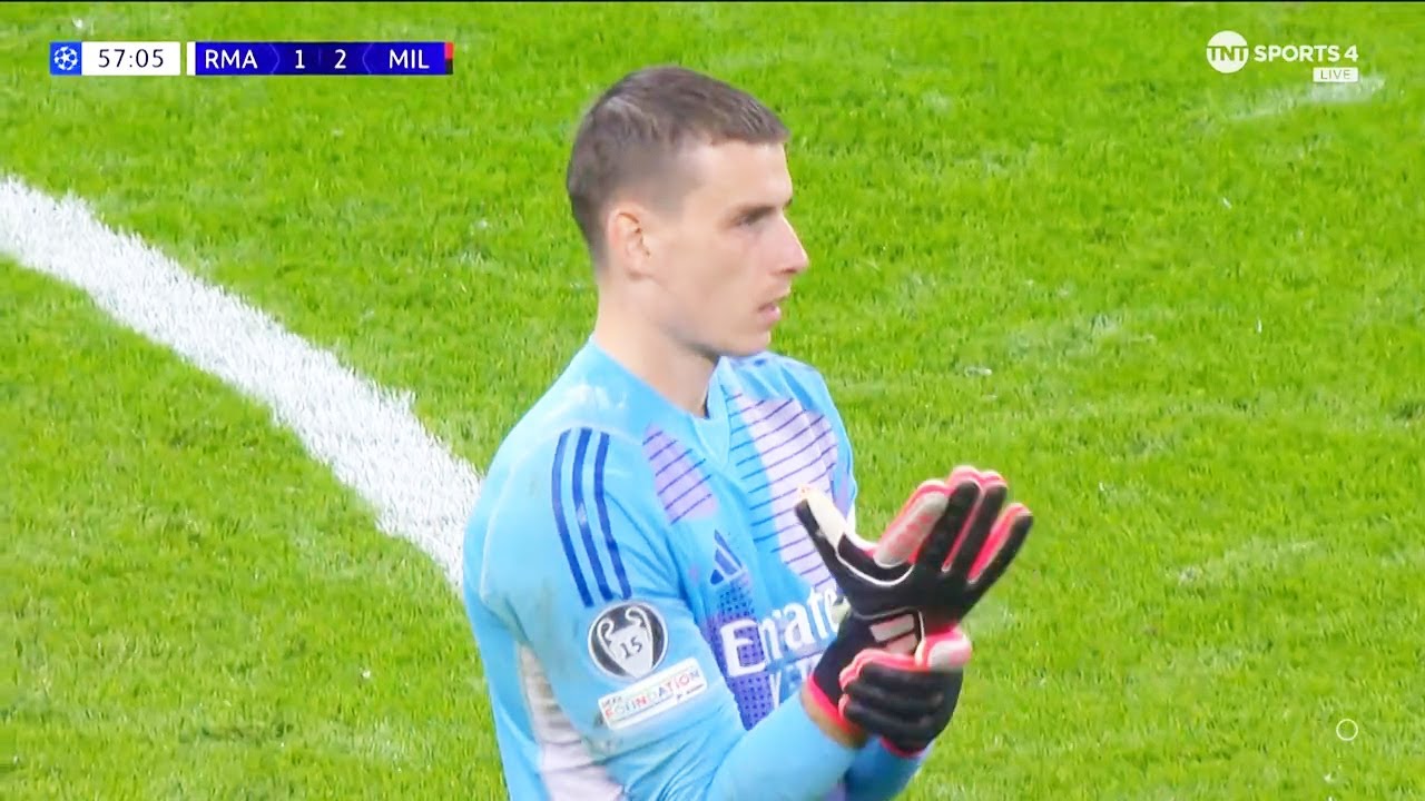 Andriy Lunin vs Milan AC Home (05/11/2024)