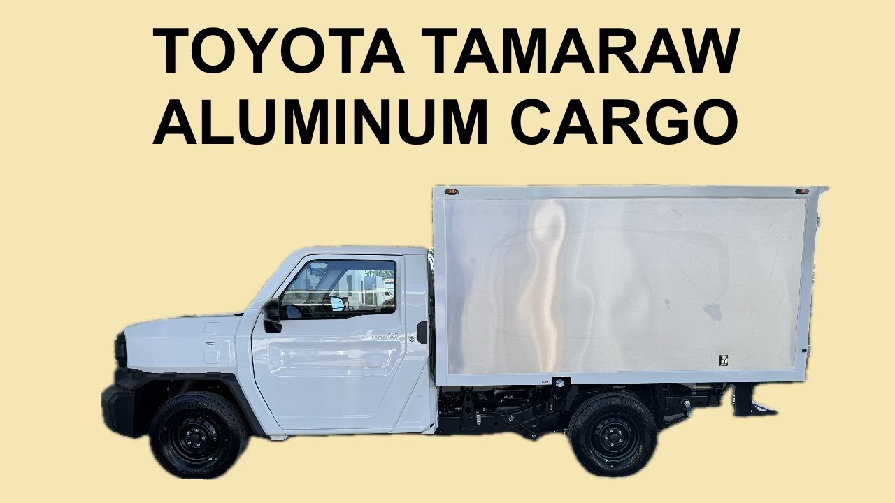 2025 Toyota Tamaraw Aluminum Cargo