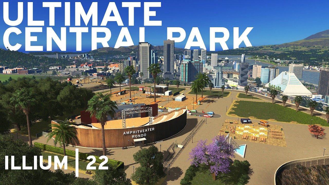 Starting The ULTIMATE City Central Park In Cities 1!