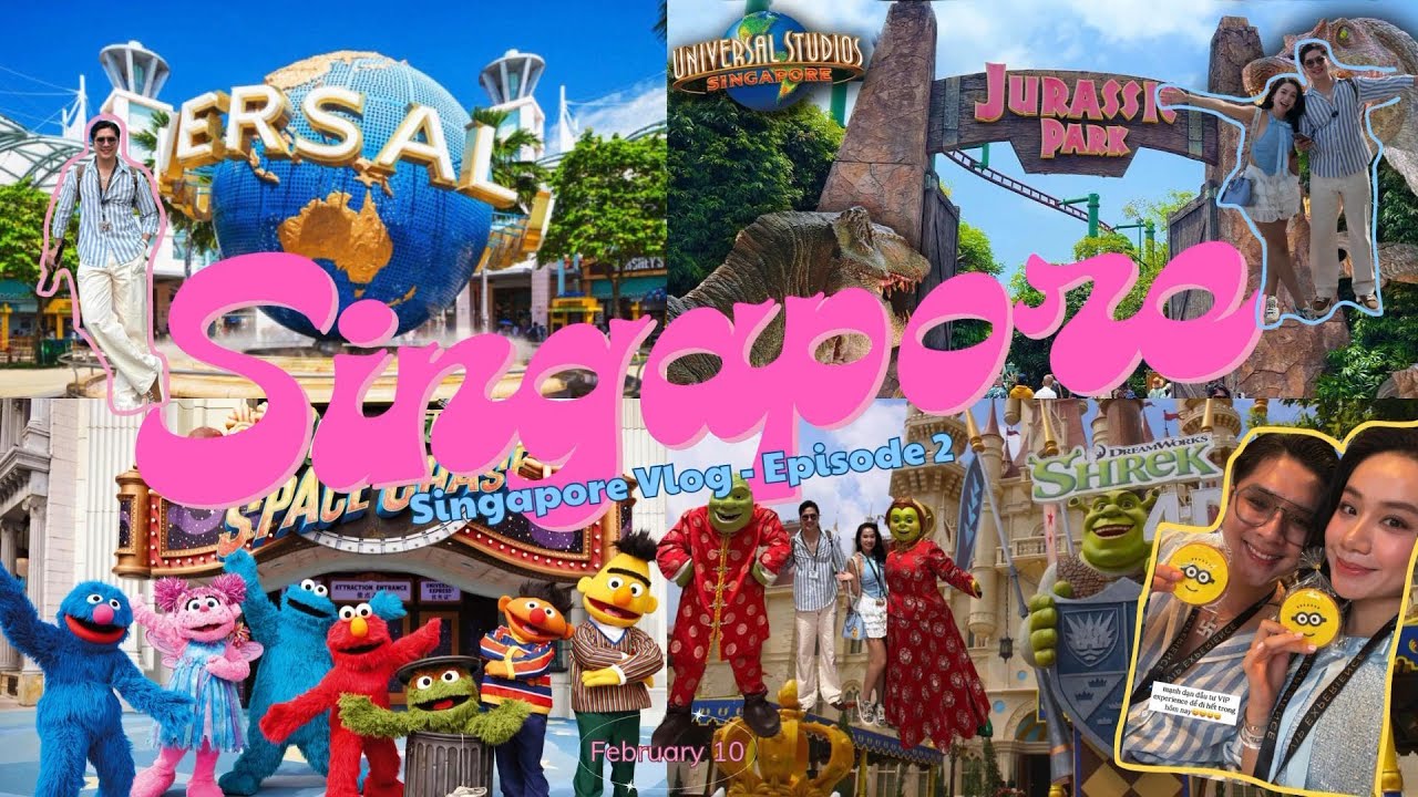 Vlog #6: Ngày 2 khám phá Universal Studios quá vui luôn 😝 | Minh Thư Là Em Nè!